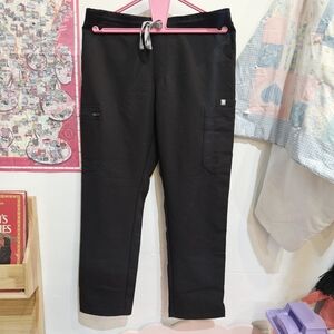 Figs Black Scrub Pants